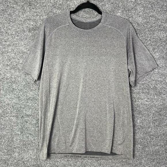 Lululemon Lightweight Short Sleeve‎ Activewear Shirt Men's Size L - Picture 1 of 8